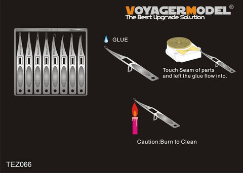 Voyager Model TEZ066 1/35 Glue Applicator 2 (8 Types) (Universal)