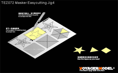 Voyager Model TEZ072 1/35 Masking Tape Cutting Jig 4