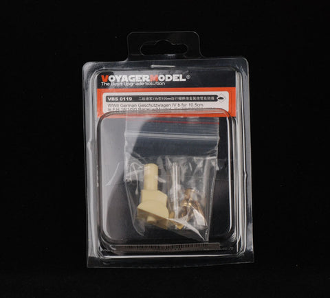 Voyager Model VBS0119 1/35 WWII German Panzer IV Ausf. B for 10.5cm le.F.H. 18/1 (Sf) Gun Barrel & Mantlet (for Trumpeter 00374)