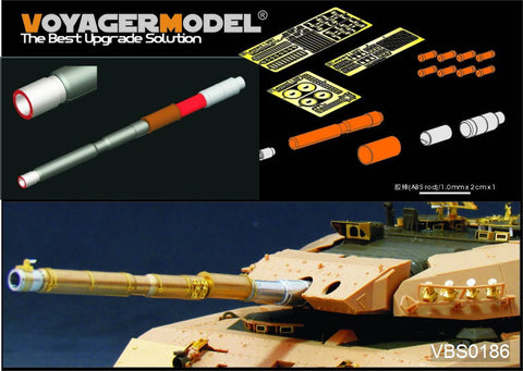 Voyager Model VBS0186 1/35 Modern German L7A3 105mm Metal Gun Barrel (for Leopard 1C2 MEXAS)