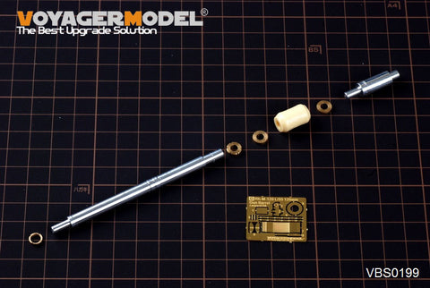 Voyager Model VBS0199 1/35 Modern German 120mm L/55 Metal Gun Barrel Set (for Leopard 2A6 / Universal)