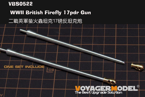 Voyager Model VBS0522 1/35 WWII British Firefly 17-Pounder Gun (for Tasca)