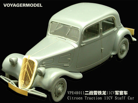 Voyager Model VPE48011 1/48 Citroën 11CV Staff Car (for Tamiya 32517)