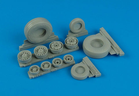 Wheelliant 132001 1/32 F-14D Super Tomcat weighted wheels (For TRUMPETER)