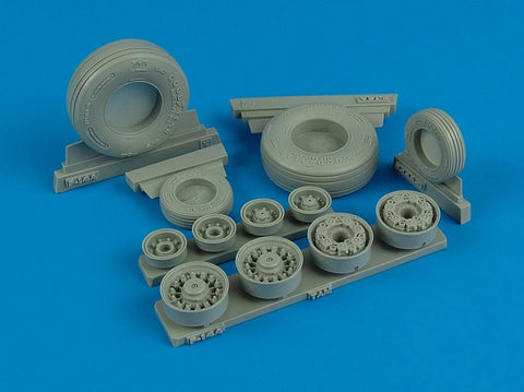 Wheelliant 132004 1/32 F-14A Tomcat weighted wheels (For TAMIYA)