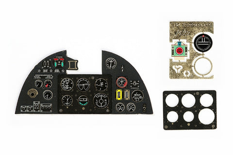 Yahu Models YMA2401 1/24 Hurricane Mk.I Instrument Panel (for Trumpeter)
