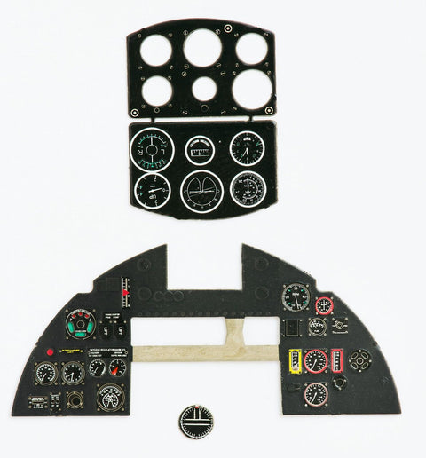 Yahu Models YMA2409 1/24 Typhoon Early Version Instrument Panel (for Airfix)