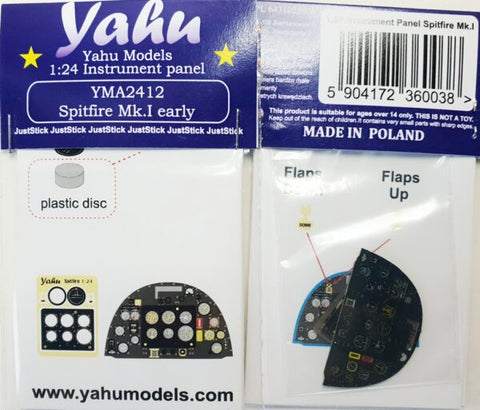 Yahu Models YMA2412 1/24 Spitfire Mk.I (for Airfix)