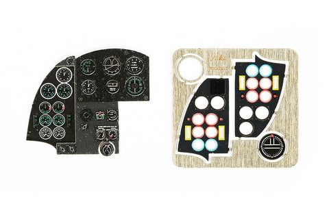 Yahu Models YMA3210 1/32 Mosquito NF.II/FB.VI Instrument Panel (for Tamiya)