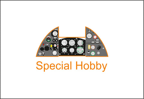 Yahu Models YMA3213 1/32 Tempest Mk.II Instrument Panel (for Special Hobby)