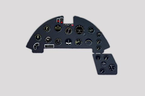 Yahu Models YMA3216 1/32 F4U-1A Corsair Instrument Panel (for Tamiya)