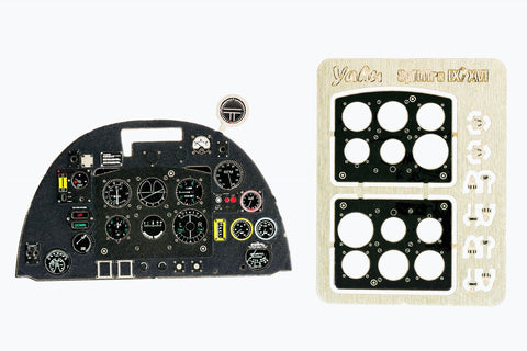 Yahu Models YMA3221 1/32 Spitfire Mk.IX Late/XVI Instrument Panel (for Tamiya)