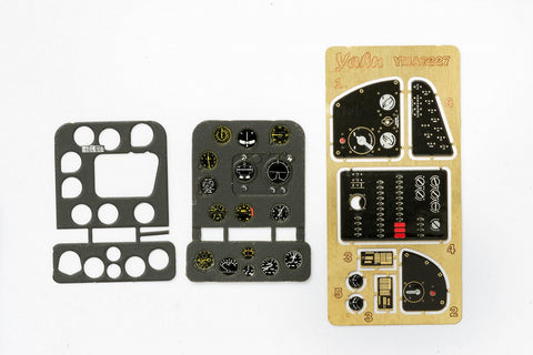 Yahu Models YMA3227 1/32 Dauntless Early-Type Instrument Panel (for Trumpeter)