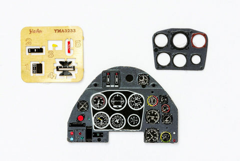 Yahu Models YMA3235 1/32 Messerschmitt Bf 109K Instrument Panel (for Trumpeter)