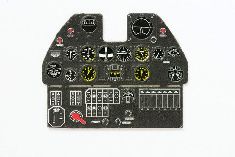 Yahu Models YMA3236 1/32 P-40E Kittyhawk Instrument Panel (for Hasegawa)