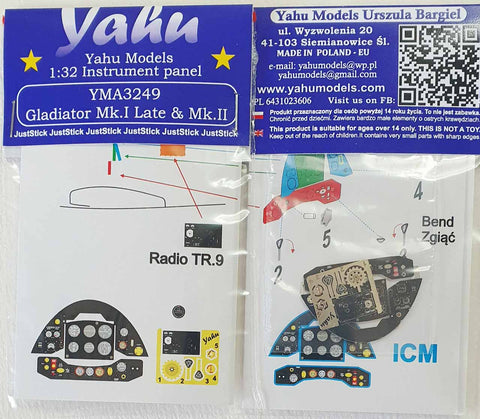 Yahu Models YMA3249 1/32 Gladiator II (for ICM)