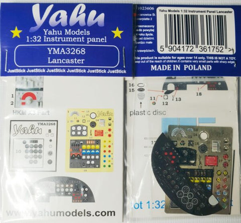 Yahu Models YMA3268 1/32 Lancaster I (for HK Models)