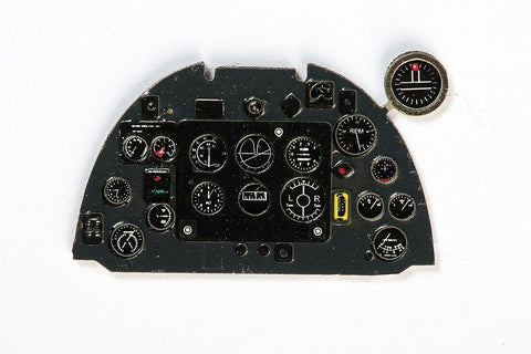 Yahu Models YMA4804 1/48 Spitfire Mk. Vb Early Version Instrument Panel (for Airfix)