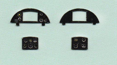 Yahu Models YMA4805 1/48 Polikarpov U-2/Po-2 LNB Instrument Panel (for ICM)