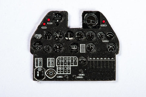 Yahu Models YMA4814 1/48 P-40E Instrument Panel (for Hasegawa)