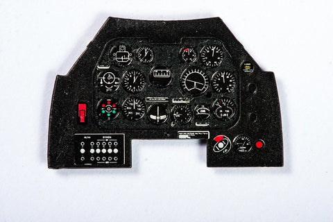 Yahu Models YMA4818 1/48 P-51 Mustang B/C Instrument Panel (for Tamiya / ICM)