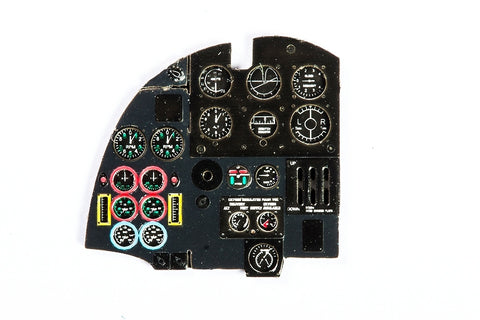 Yahu Models YMA4830 1/48 Mosquito NF.II / FB VI Instrument Panel (for Tamiya)
