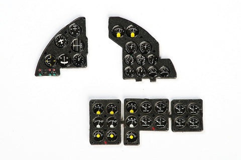Yahu Models YMA4833 1/48 Petlyakov Pe-2 instrument panel (for Zvezda)