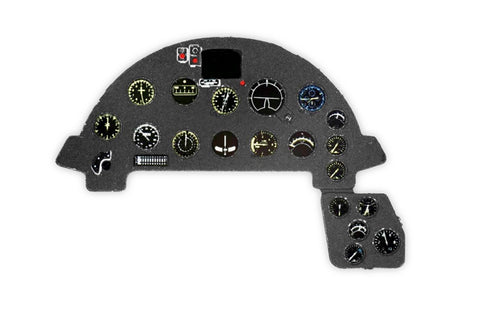 Yahu Models YMA4837 1/48 F4U-1A Corsair Instrument Panel (for Tamiya)