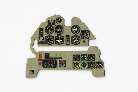 Yahu Models YMA4848 1/48 Messerschmitt Me 109 C-D Instrument Panel (for Special Hobby / Classic Airframes)