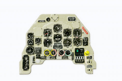 Yahu Models YMA4856 1/48 Junkers Ju-87 B-1 Instrument Panel (for Airfix)