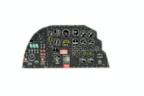 Yahu Models YMA4864 1/48 A-20C Boston/Havoc II Instrument Panel (for Italeri)