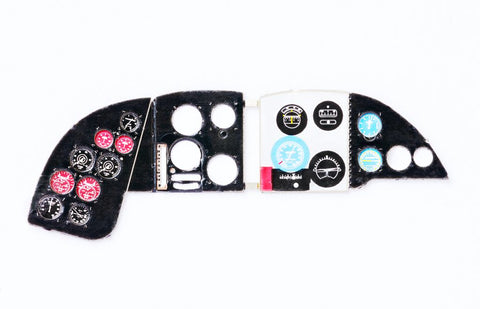 Yahu Models YMA4870 1/48 PZL.37 Łoś Instrument Panel (for Mirage)