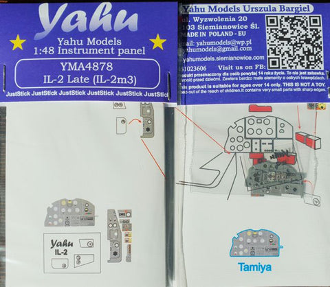 Yahu Models YMA4878 1/48 Ilyushin Il-2 Sturmovik (for Tamiya)