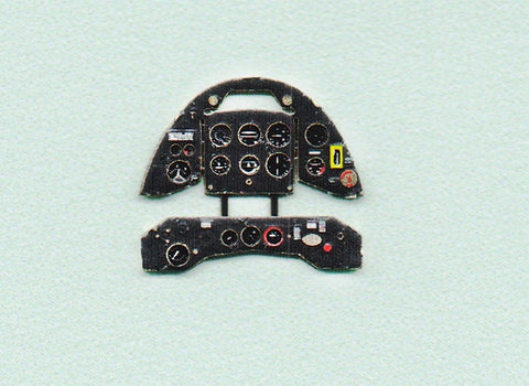 Yahu Models YMA7204 1/72 Gladiator Mk.I (Late) / Mk.II Instrument Panel (for Airfix / Sword / Pavla)