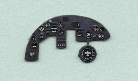 Yahu Models YMA7213 1/72 Dornier Do 215-B-5 Instrument Panel (for ICM)
