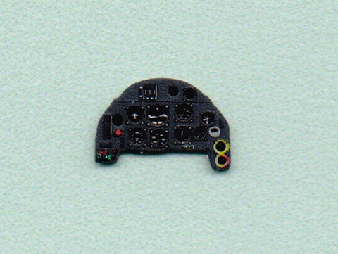 Yahu Models YMA7220 1/72 Messerschmitt Me-109G-6 Instrument Panel (for AZ Model)