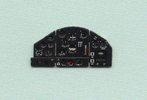 Yahu Models YMA7230 1/72 Fokker D.XXI (Finnish Early Version) Instrument Panel (for MPM kit)