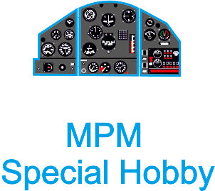 Yahu Models YMA7231 1/72 Fokker D.XXI (Finnish) Late-Type Instrument Panel (for MPM kit)