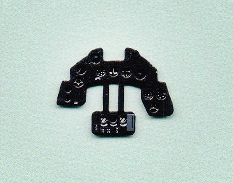 Yahu Models YMA7239 1/72 MC.202 Early-Type Instrument Panel (for Hasegawa / Italeri)