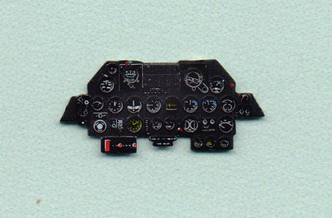 Yahu Models YMA7245 1/72 P-47D Thunderbolt Late-Model Instrument Panel (for Tamiya)