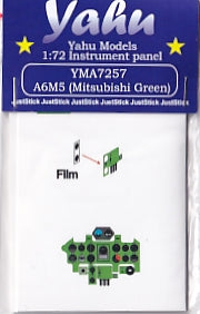 Yahu Models YMA7257 1/72 A6M5 Zero Model 52 Instrument Panel (for Tamiya / Hasegawa / Fine Molds)