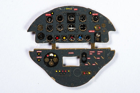 Yahu Models YMA7258 1/72 Letov S.328 Instrument Panel (for KP Models)
