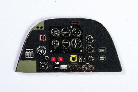Yahu Models YMA7259 1/72 Beaufighter Mk.VI Instrument Panel (for Airfix)