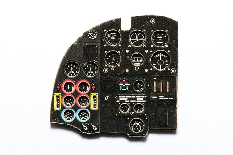 Yahu Models YMA7260 1/72 Mosquito NF.II / FB VI Instrument Panel (for Tamiya / Hasegawa-Revell)