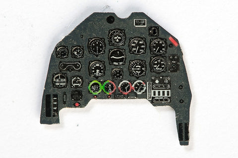 Yahu Models YMA7265 1/72 Ju 87 Stuka B-2 Instrument Panel (for Zvezda)