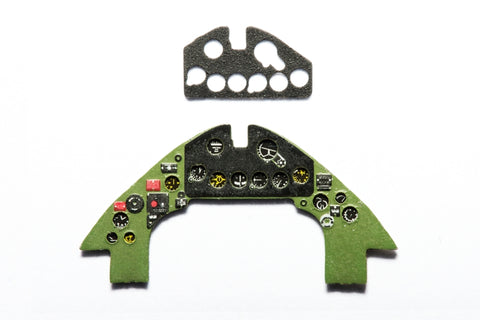 Yahu Models YMA7269 1/72 F4F Wildcat Instrument Panel (Airfix / Hasegawa / HobbyBoss)