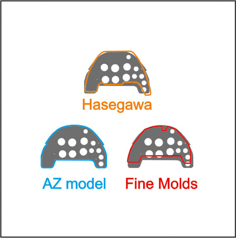 Yahu Models YMA7272 1/72 Messerschmitt Bf 109 G-6 Instrument Panel (for AZ Model / Fine Molds)