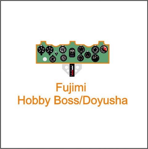 Yahu Models YMA7277 1/72 Mitsubishi A5M (Claude) Instrument Panel (for Fujimi / HobbyBoss-Doyusha kits)