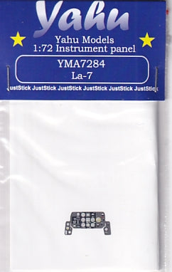 Yahu Models YMA7284 1/72 Lavochkin La-7 Instrument Panel (for Eduard)