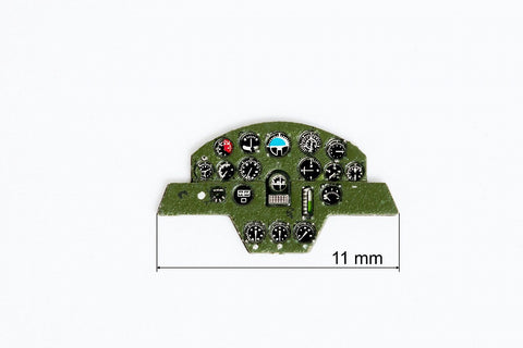 Yahu Models YMA7292 1/72 C-5M / Ki-15 "Babs" Instrument Panel (for LS/Arii kits)